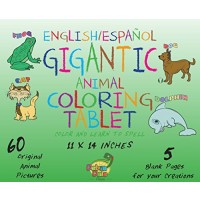 Download Debradale Designs Gigantic Animal Bilingual Coloring Book For Kids Crayola Large Washable Crayons Great Birthday Package Toddlers And Their Parents Love This Set Educational Toys Planet