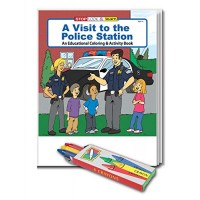 Download 25 Pack A Visit To The Police Station Coloring Book And Crayon Fun Packs Kids Books Lot Wholesale For In Bulk Educational Toys Planet
