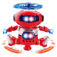 toysery electronic walking dancing robot