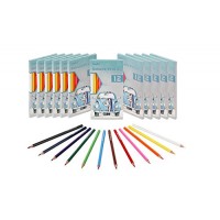 Great for Coloring or Drawing Leisure Arts Heavily pigmented for Even Color 80 Pack Pre-Sharpened Colored Pencils