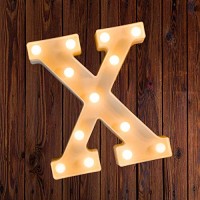 Led Marquee Number Lights Sign Light Up Letter For Night Wedding Birthday Party Battery Powered Christmas Lamp Home Bar Decoration X Educational Toys Planet