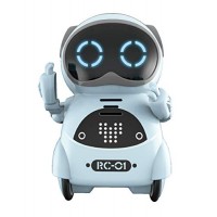 Space Lion Educational Mini Pocket Robot For Kids Interactive Dialogue Conversationvoice Control Chat Record Singing Dancing Blue Educational Toys Planet Space Lion Educational Mini Pocket Robot For Kids Interactive Dialogue Conversationvoice Control Chat Record Singing Dancing Blue Educational Toys Planet