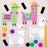 Baker Ross AT795 Football Mix and Match Magnet Kits for Kids Arts and Crafts Projects Assorted Pack of 8