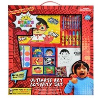 Ryan S World Coloring Art Set For Boys And Girls With Stickers Pencil Pouch Educational Toys Planet