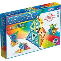 Geomag Confetti Magnetic Buildings and Educational Games with 68 Pieces