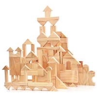 large solid wood blocks